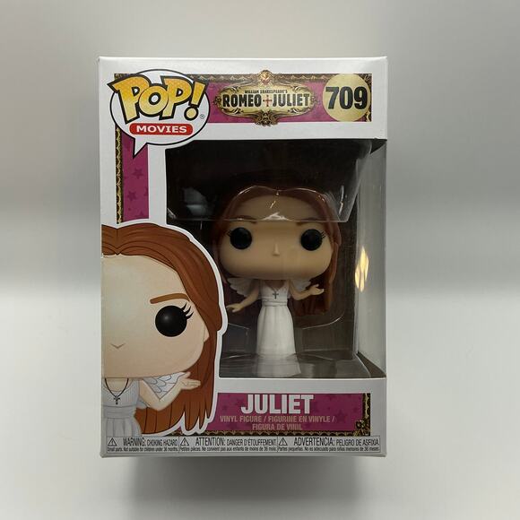 Romeo and Juliet Funko Pop - Juliet #709 - Box Damage - Picture 1 of 6